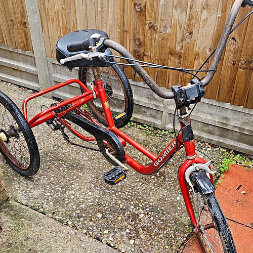 Gomier red adult tricycle - gomier,