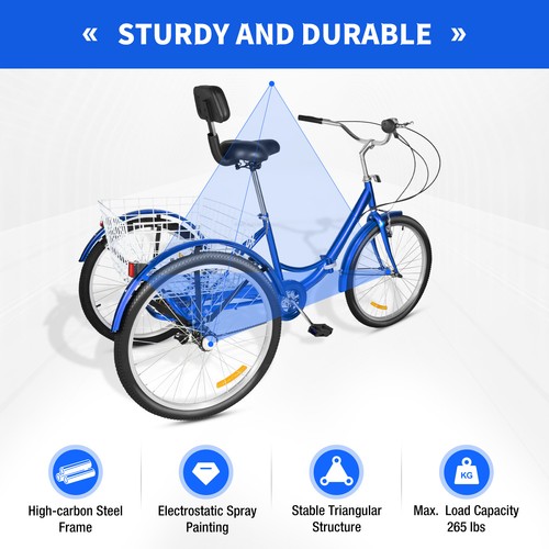 Tricycle adult senior - tricycle,