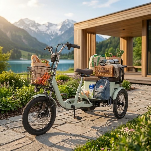 Electric tricycle for - tricycle, adults