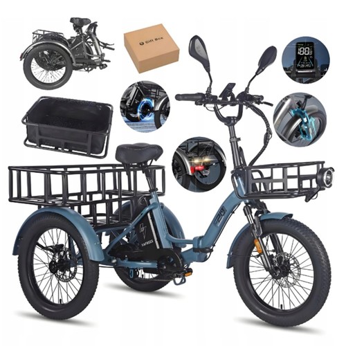 Folding electric tricycle for - electric,