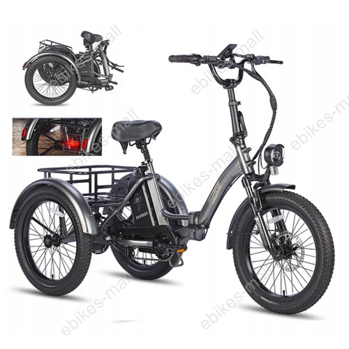 Folding electric trike 20in - electric,