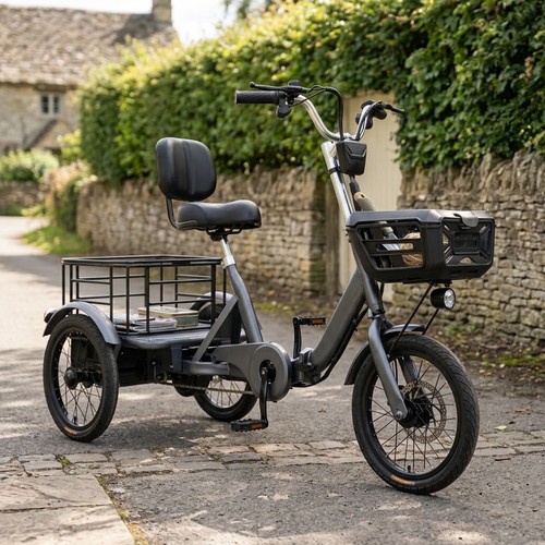 Folding electric tricycle - electric,