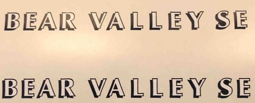 Marin bear valley - bear, top