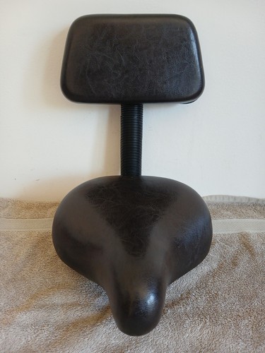 Bicycle seat with backrest - bicycle,