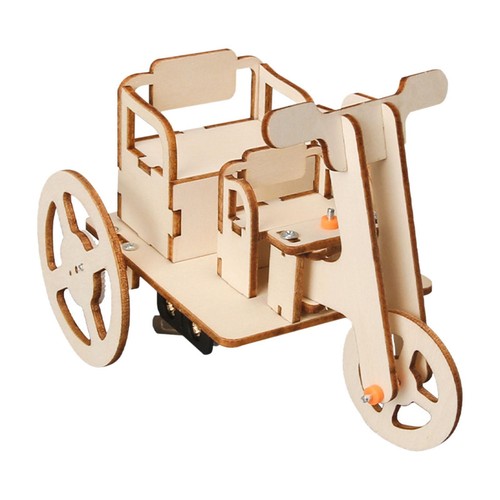 Wood puzzles self - self, assembly