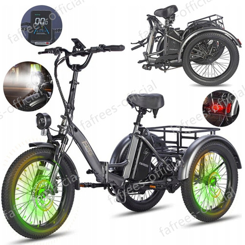 20in electric tricycle - tricycle, e-trike