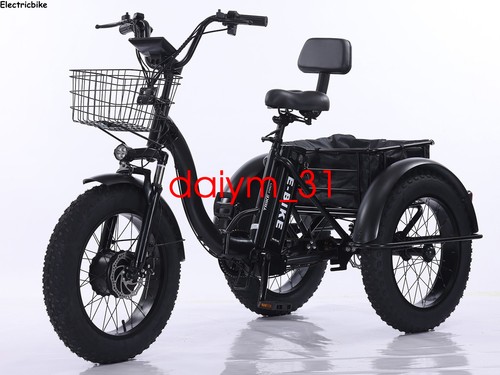 48v foldable electric tricycle - 48v,